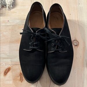 Giorgio Armani Black Men's Oxfords